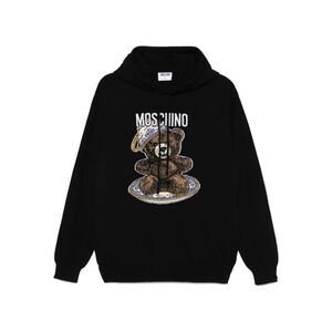 Moschino Black Sweaters & Knitwear - Hoodies Men